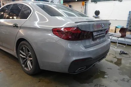 520d g30 테일램프 라이트 필름 스모그 + 도어 랩핑 재시공 / 안산,시흥,화성