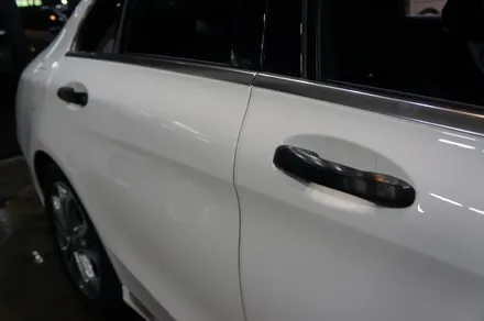 안산랩핑 벤츠C220d 사이드미러+손잡이+앞뒤라이트필름 / 안산시 단원구 고잔동