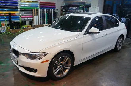 BMW320d 루프스킨+쫄대+사이드미러랩핑 안산 보헤미안퍼포먼스 / 안산시 단원구 고잔동