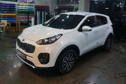 안산루프스킨 스포티지ql 튜닝하기! / 안산시 단원구 고잔동