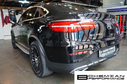 안산랩핑 GLC 220d 쿱 실내랩핑 블랙브러쉬드:) / 안산시 단원구 고잔동