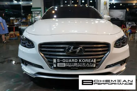안산 그랜저ig 라이트필름 + 트렁크 크롬몰딩을 블랙으로! / 안산시 단원구 고잔동