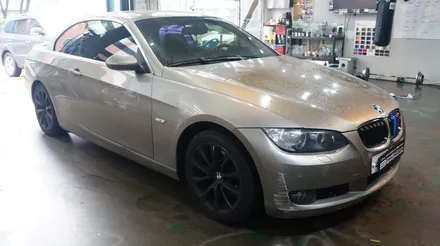 bmw 328i 컨버터블 본넷 카본랩핑 / 안산,시흥,화성