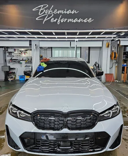 안산 BMW M340i 본넷PPF + 앞범퍼PPF 보호필름 시공 티 안 나는 마감 방법 / 안산시 단원구 고잔동