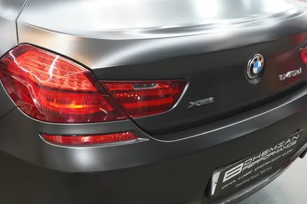 사틴 블랙 전체랩핑 bmw 640d 보헤미안퍼포먼스 / 안산,시흥,화성