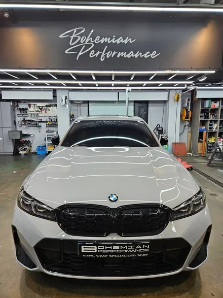 안산 BMW M340i 본넷PPF + 앞범퍼PPF 보호필름 시공 티 안 나는 마감 방법 / 안산시 단원구 고잔동