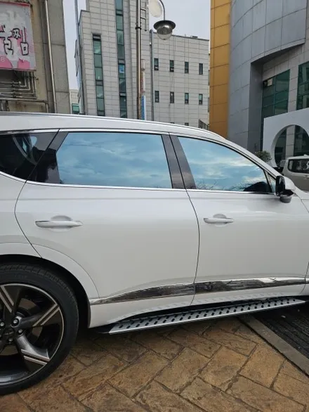 안산 GV80 블락포디 스카이블루 썬팅 + 순정 사이드스텝 장착 / 안산시 단원구 고잔동