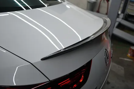 cla45amg 루프스킨 사이드미러커버+스포일러+앞범퍼포인트 랩핑 / 안산,시흥,화성
