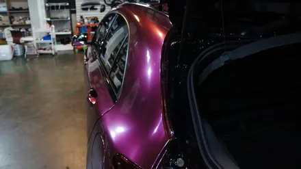 벤츠 a45amg 전체랩핑 에이버리 신컬러 펀퍼플 fun purple 보헤미안퍼포먼스 / 안산,시흥,화성
