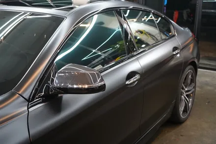 사틴 블랙 전체랩핑 bmw 640d 보헤미안퍼포먼스 / 안산,시흥,화성