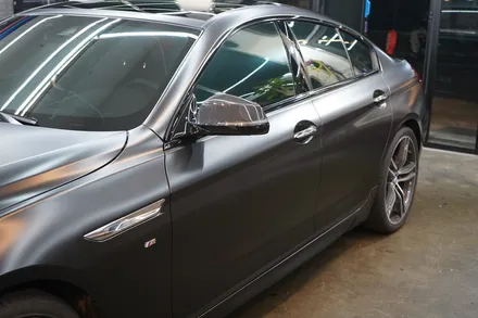 사틴 블랙 전체랩핑 bmw 640d 보헤미안퍼포먼스 / 안산,시흥,화성