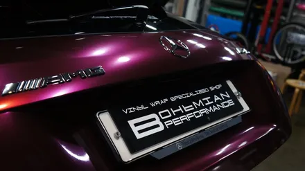 벤츠 a45amg 전체랩핑 에이버리 신컬러 펀퍼플 fun purple 보헤미안퍼포먼스 / 안산,시흥,화성