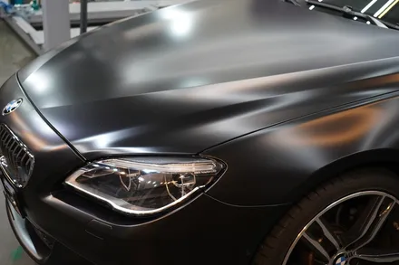 사틴 블랙 전체랩핑 bmw 640d 보헤미안퍼포먼스 / 안산,시흥,화성