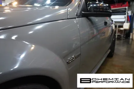 안산전체랩핑 벤츠C63amg 다크그레이 at 보헤미안 / 안산시 단원구 고잔동