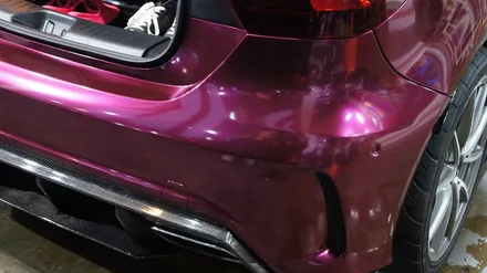 벤츠 a45amg 전체랩핑 에이버리 신컬러 펀퍼플 fun purple 보헤미안퍼포먼스 / 안산,시흥,화성