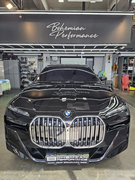 BMW 7시리즈 신차 G70 생활보호 PPF, 볼텍스ir 썬팅 / 안산시 단원구 고잔동