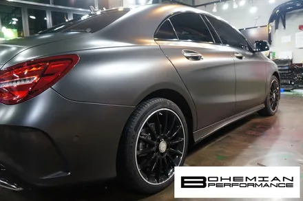 안산 전체랩핑CLA250 amg line 사틴펄네로 / 안산시 단원구 고잔동