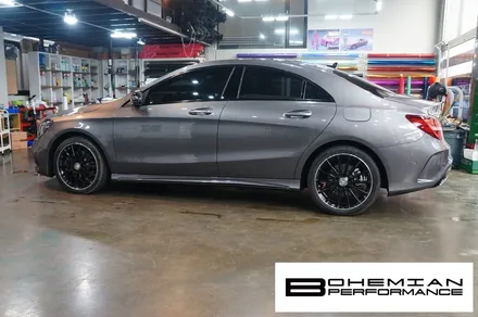 안산 전체랩핑CLA250 amg line 사틴펄네로 / 안산시 단원구 고잔동