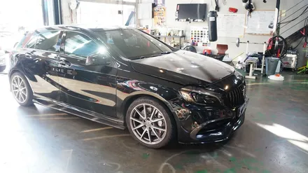 벤츠 a45amg 전체랩핑 에이버리 신컬러 펀퍼플 fun purple 보헤미안퍼포먼스 / 안산,시흥,화성