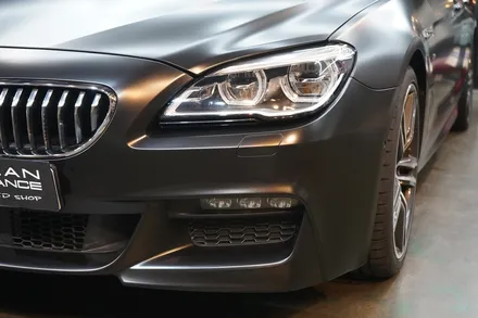 사틴 블랙 전체랩핑 bmw 640d 보헤미안퍼포먼스 / 안산,시흥,화성