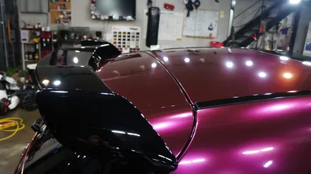 벤츠 a45amg 전체랩핑 에이버리 신컬러 펀퍼플 fun purple 보헤미안퍼포먼스 / 안산,시흥,화성