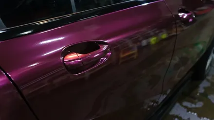 벤츠 a45amg 전체랩핑 에이버리 신컬러 펀퍼플 fun purple 보헤미안퍼포먼스 / 안산,시흥,화성