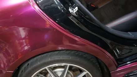 벤츠 a45amg 전체랩핑 에이버리 신컬러 펀퍼플 fun purple 보헤미안퍼포먼스 / 안산,시흥,화성