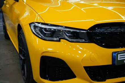 BMW M340i 다크 옐로우 전체랩핑 보헤미안의 시공방법과 순서 / 안산,시흥,화성