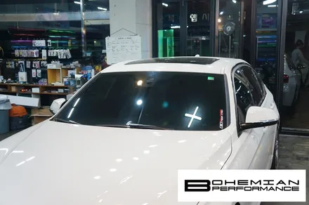 안산랩핑 bmw320i 루프스킨+그릴교체 / 안산시 단원구 고잔동