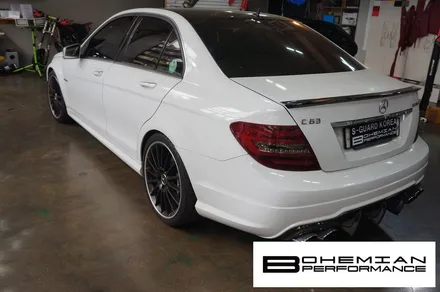 안산전체랩핑 제거 벤츠 C63 amg / 안산시 단원구 고잔동
