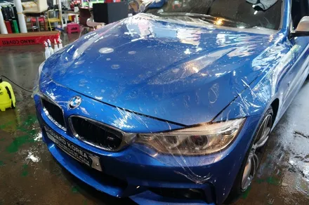 bmw 428i 본넷PPF+앞휀다PPF+생활보호패키지+루프스킨 / 안산,시흥,화성