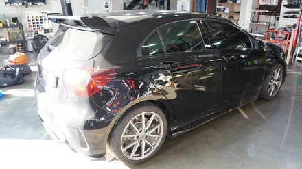벤츠 a45amg 전체랩핑 에이버리 신컬러 펀퍼플 fun purple 보헤미안퍼포먼스 / 안산,시흥,화성