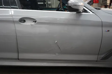 520d g30 테일램프 라이트 필름 스모그 + 도어 랩핑 재시공 / 안산,시흥,화성