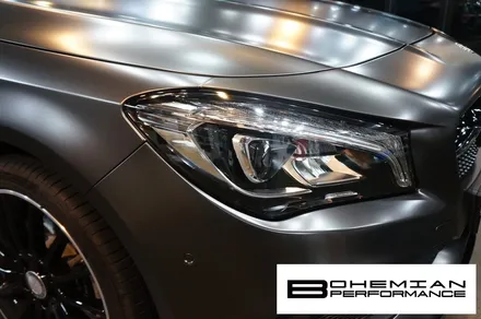 안산 전체랩핑CLA250 amg line 사틴펄네로 / 안산시 단원구 고잔동