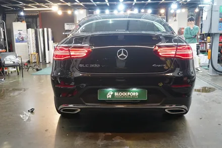 GLC 쿠페 썬팅 제거 재시공 블락포디 비바 안산 보헤미안퍼포먼스 / 안산,시흥,화성