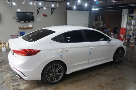 안산루프스킨 아반떼스포츠 천장 검정색 / 안산시 단원구 고잔동