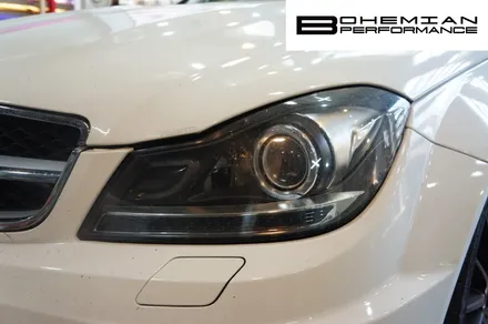 안산랩핑 BENZ C63  라이트필름 / 안산시 단원구 고잔동