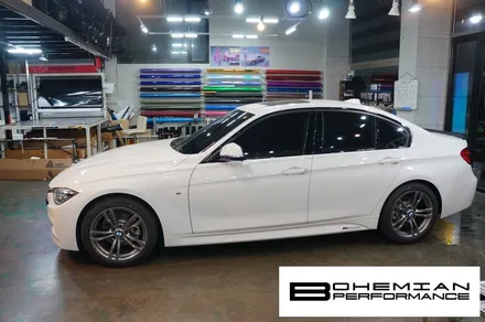 안산랩핑 bmw320i 루프스킨+그릴교체 / 안산시 단원구 고잔동