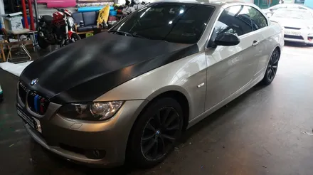 bmw 328i 컨버터블 본넷 카본랩핑 / 안산,시흥,화성