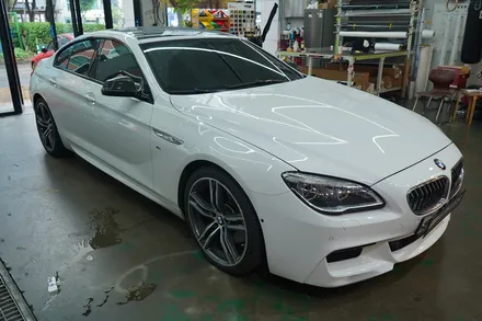 사틴 블랙 전체랩핑 bmw 640d 보헤미안퍼포먼스 / 안산,시흥,화성