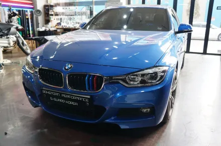 안산 bmw320d 사이드미러랩핑 보헤미안퍼포먼스 / 안산시 단원구 고잔동