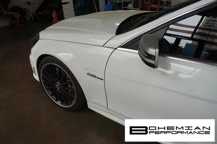 안산전체랩핑 제거 벤츠 C63 amg / 안산시 단원구 고잔동