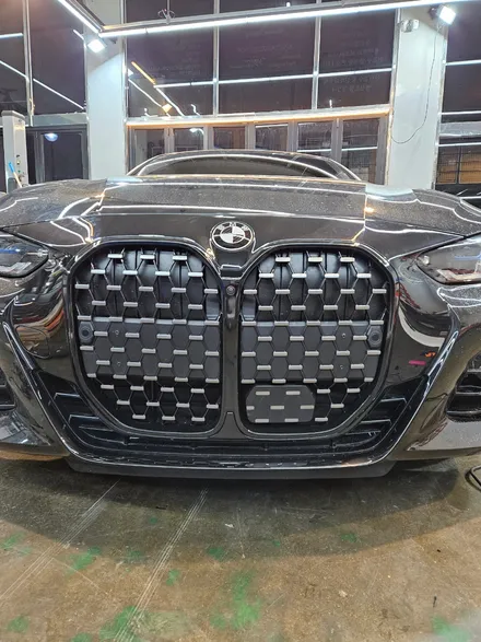 바디 그릴 랩핑 블랙 크롬 없애기 / BMW / 4시리즈 (G22) / 안산,시흥,화성