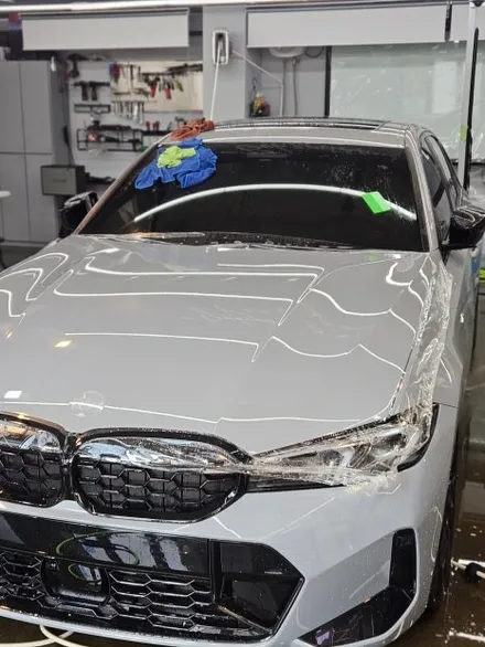 안산 BMW M340i 본넷PPF + 앞범퍼PPF 보호필름 시공 티 안 나는 마감 방법 / 안산시 단원구 고잔동