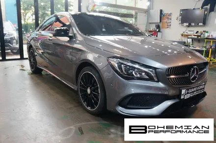 안산 전체랩핑CLA250 amg line 사틴펄네로 / 안산시 단원구 고잔동
