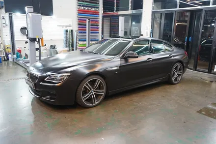 사틴 블랙 전체랩핑 bmw 640d 보헤미안퍼포먼스 / 안산,시흥,화성