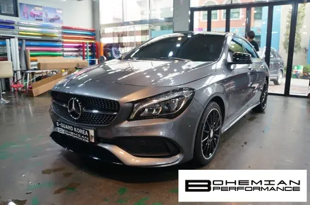 안산 전체랩핑CLA250 amg line 사틴펄네로 / 안산시 단원구 고잔동