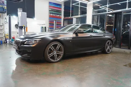 사틴 블랙 전체랩핑 bmw 640d 보헤미안퍼포먼스 / 안산,시흥,화성