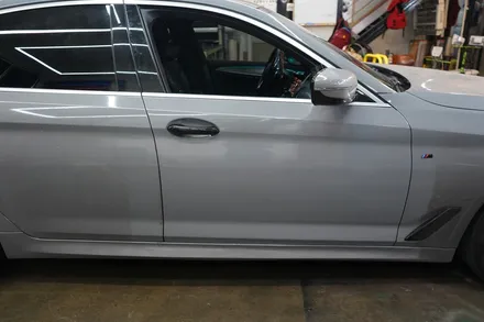 520d g30 테일램프 라이트 필름 스모그 + 도어 랩핑 재시공 / 안산,시흥,화성