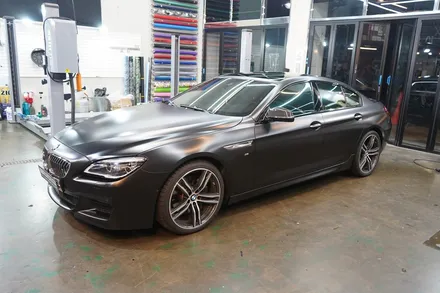 사틴 블랙 전체랩핑 bmw 640d 보헤미안퍼포먼스 / 안산,시흥,화성